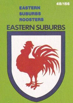 1990 Stimorol NRL #48 Crest - Roosters Front